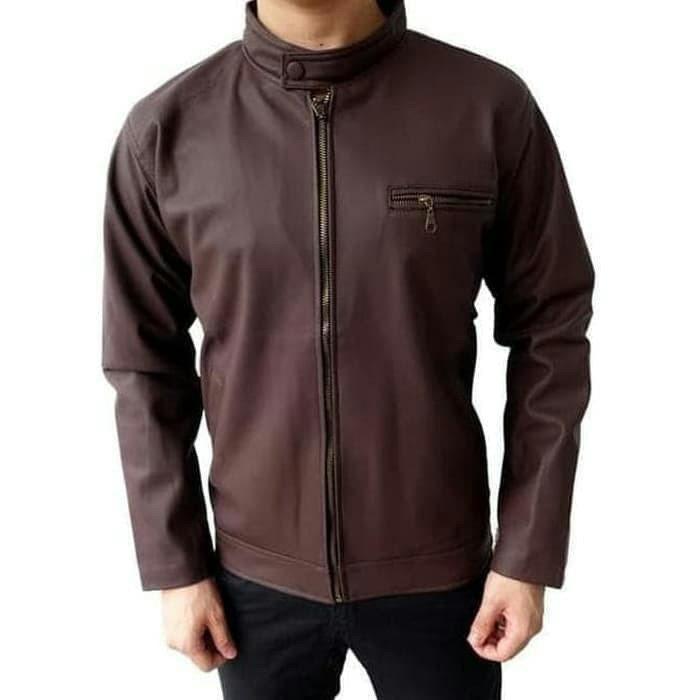 jeket kulit pria asli garut