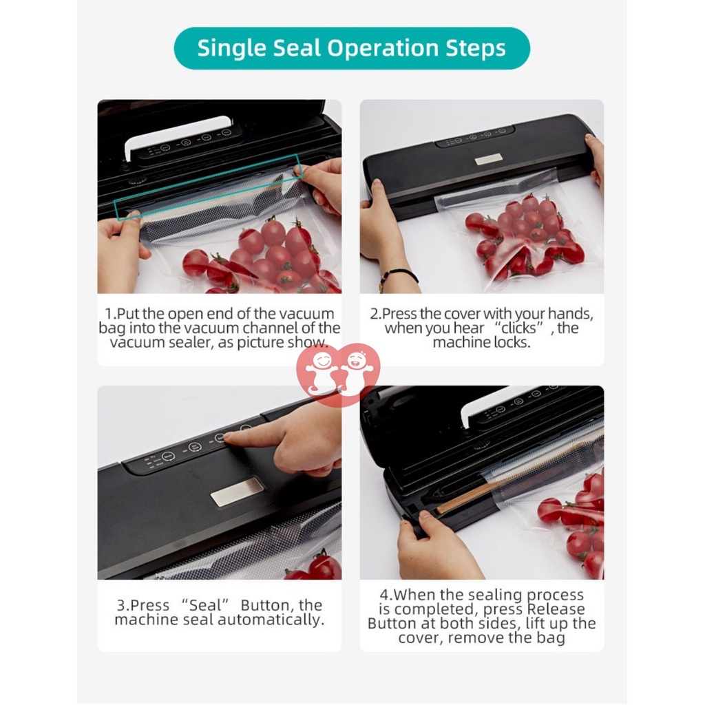 Mesin vacum sealer makanan vacuum makanan food vacuum