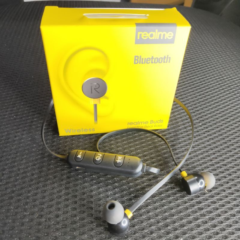 Headset Bluetooth Realme Buds Wireless Magnetik