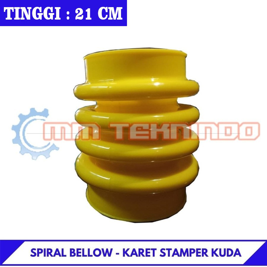 

SPIRAL BELLOW - KARET STAMPER KUDA - TINGGI 21CM