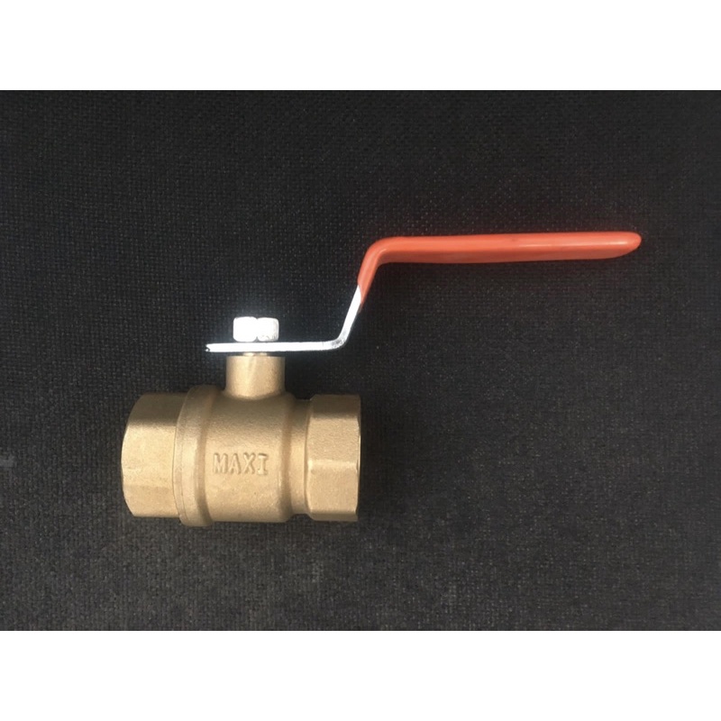 BALL VALVE / STOP KRAN / KERAN KUNINGAN MAXI 1&quot; INCI INCH