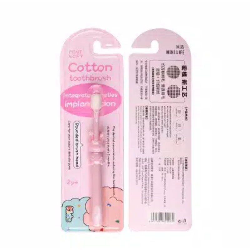 Sikat Gigi Anak Karakter Super Lembut Cotton Tootbrush Mini Soft Original Produck