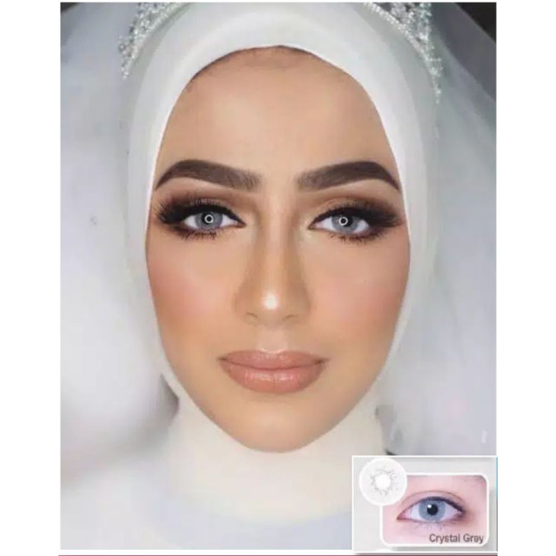 softlens new more dubai crystal grey normal