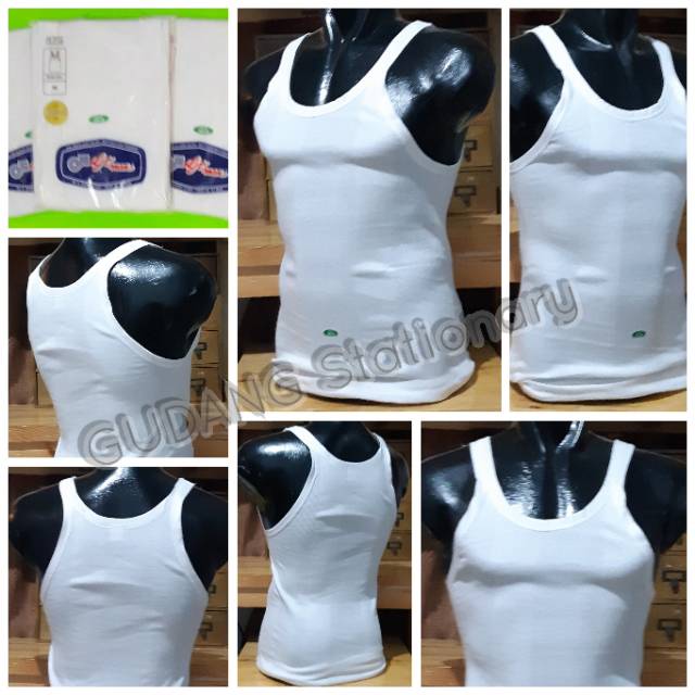 GT Man Singlet Pria 302-B Putih