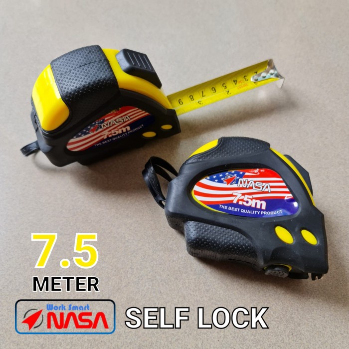 Meteran NASA SELF LOCK 7.5 METER