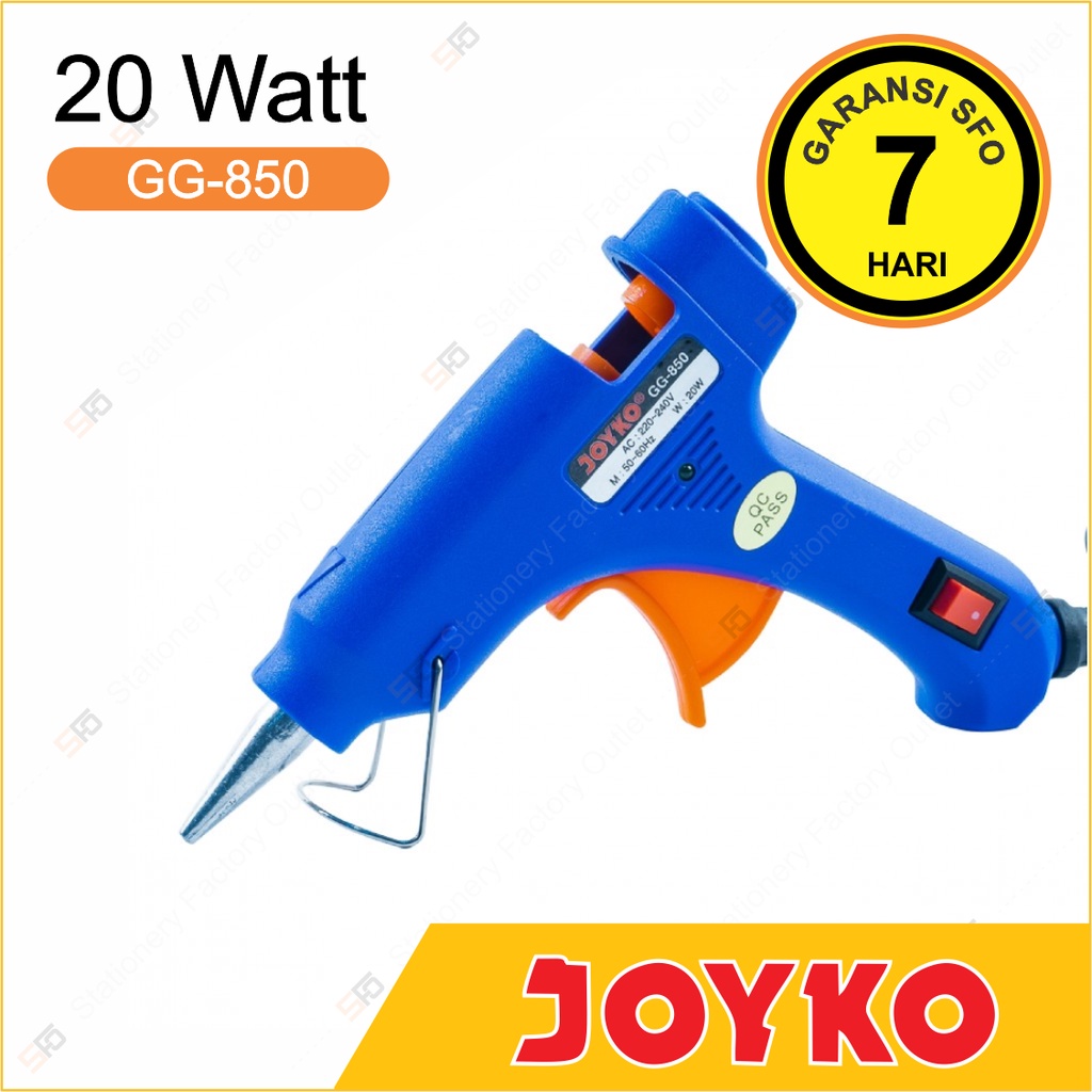 

Lem Tembak Kecil Joyko GG-850 - Glue Gun 20 Watt - SFO Semarang Official