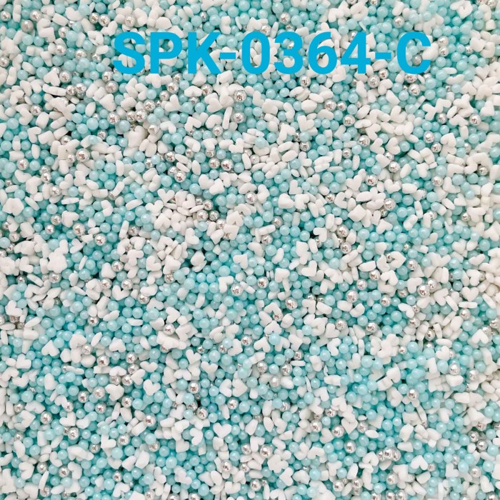 

GR-SPK-0364 SPRINKLES SPRINKLE SPRINKEL 1KG MUTIARA PUTIH BIRU PINK OBRAL DISKON
