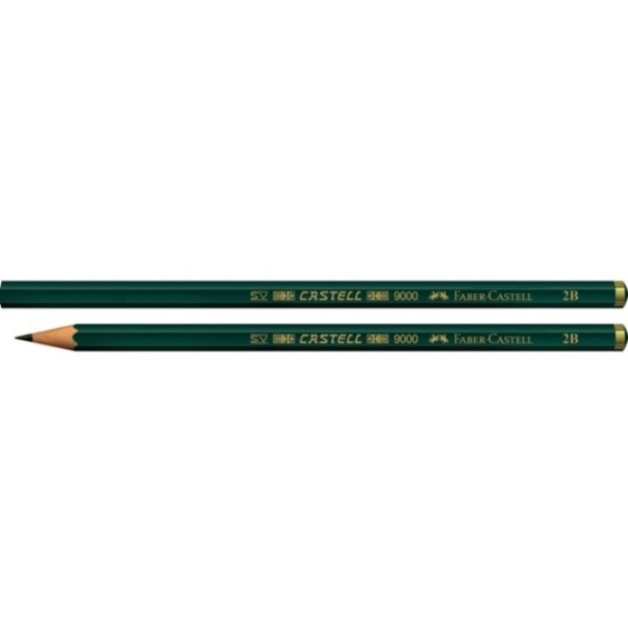 

Star Pensil 2B 12Pcs Graphite Pencils Castell 9000 - Faber Castell Limited