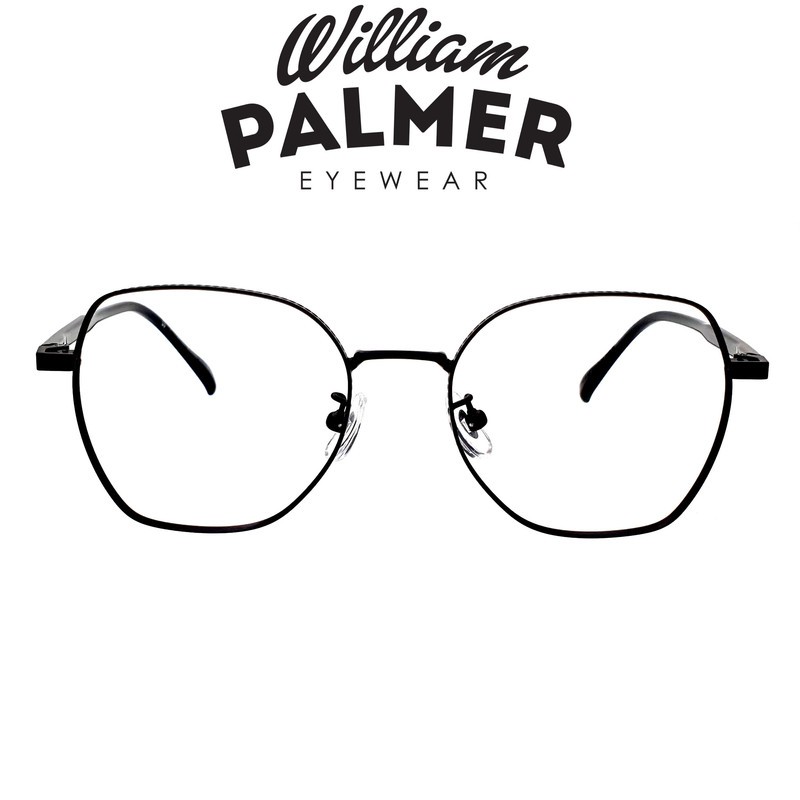 William Palmer Kacamata Pria Wanita Titanium 8388 C5 Black