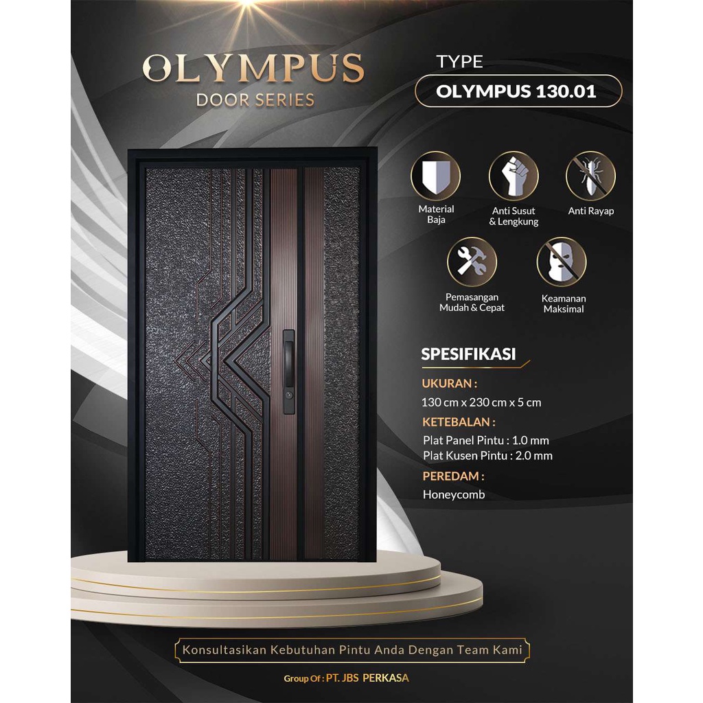 PINTU BAJA FORTRESS TYPE OLYMPUS 130.01 MOTHER & SON