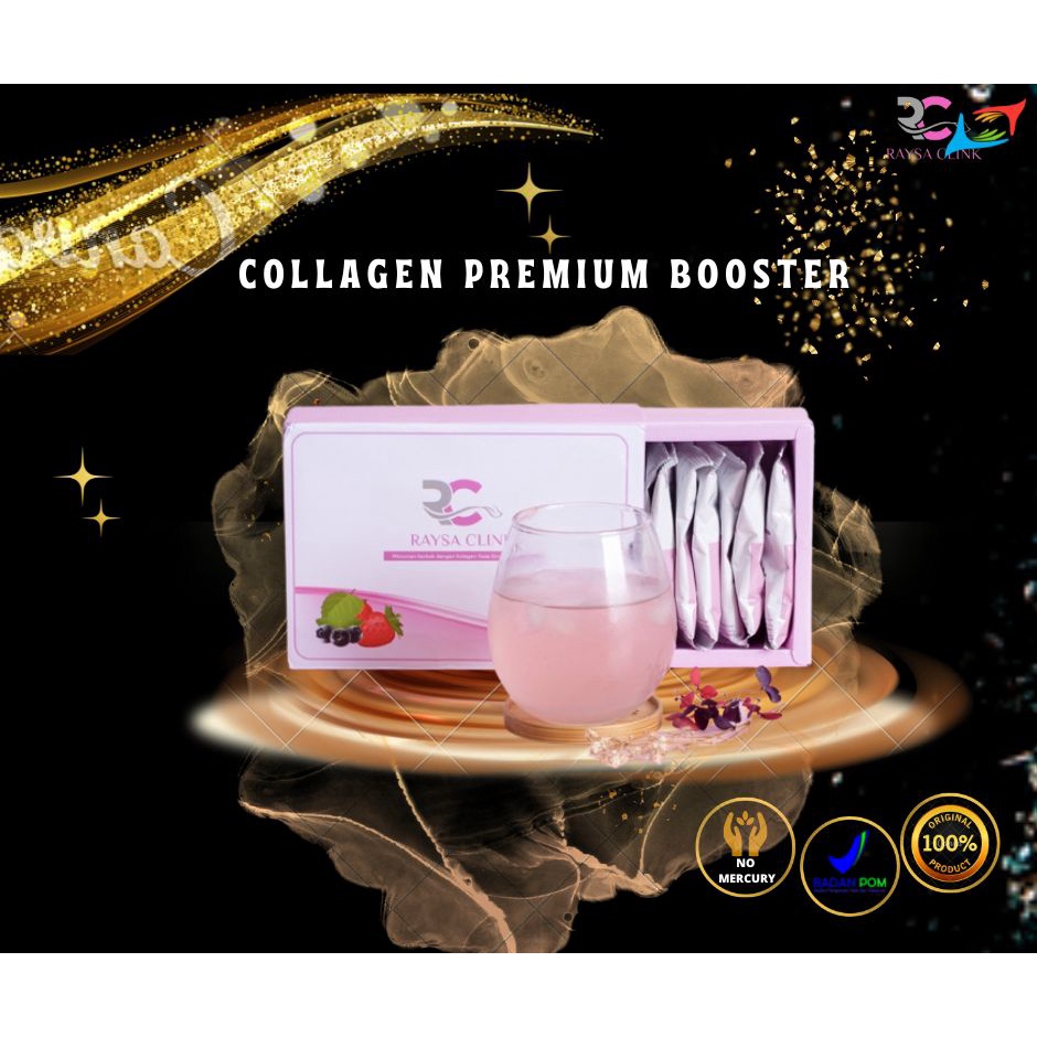 (RAYSA CLINK ) minuman collagen colagen colangen colagen colaggen kolagen dring  pemutih beauty bada