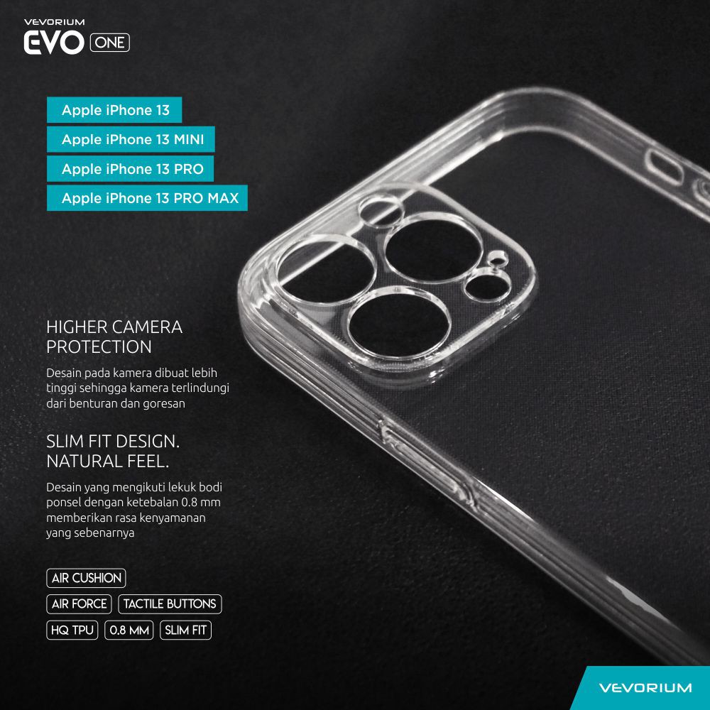 VEVORIUM EVO ONE Apple iPhone 13 PRO MAX MINI Soft Case Softcase