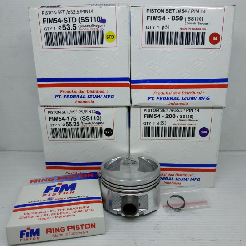 Piston FiM Smash pen 14 uk 53.5 - 55.5