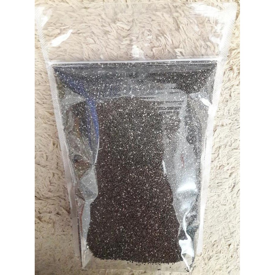 

Organic Black Chia seed 500 gram Mexico murah berkualitas Chia seeds