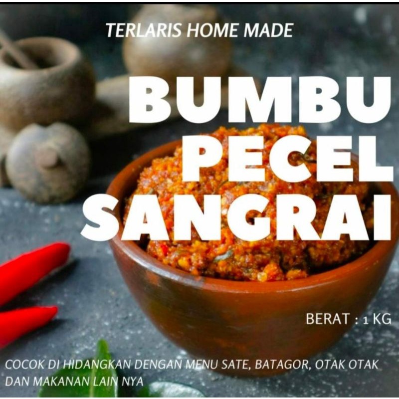 

Sambel Pecel Khas Madiun 1 KG / Bumbu Pecel Madiun