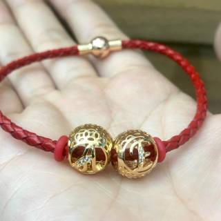  Gelang  Tali Kawat Anti Air Waterproof Untuk Charm Liontin 