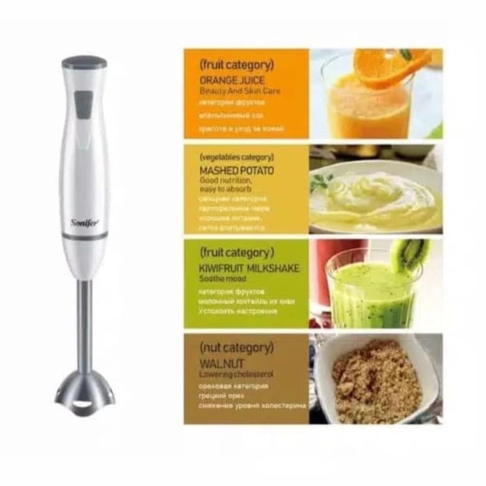 Sonifer Hand Blender SF-8055 Blender Tangan Multifungsi