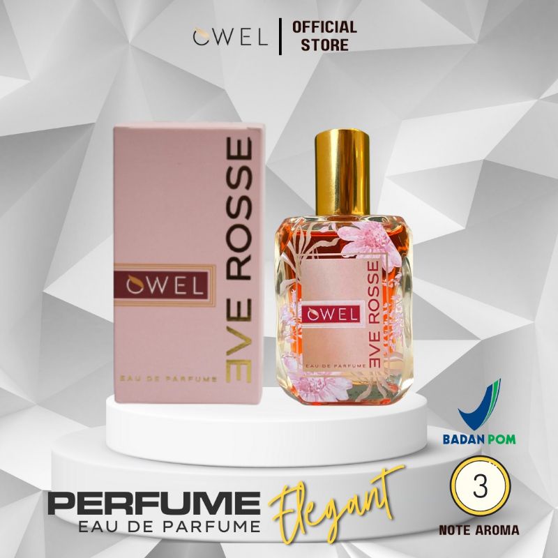 Owel Eve Rosse Parfume | Parfum Wanita Parfum Cewe Original | BPOM RI