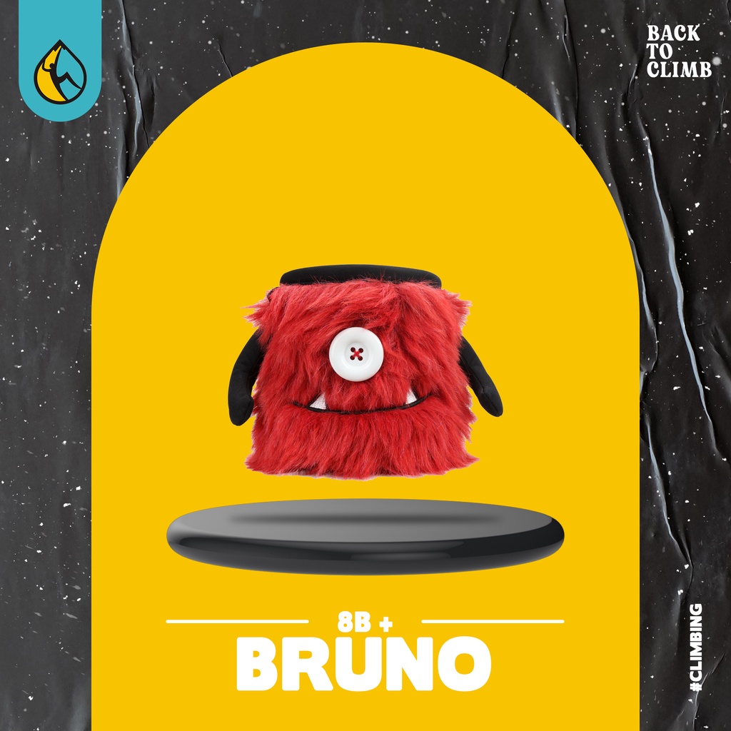 Chalk bag Bruno climbing or Panjat Tebing 8b+ lucu