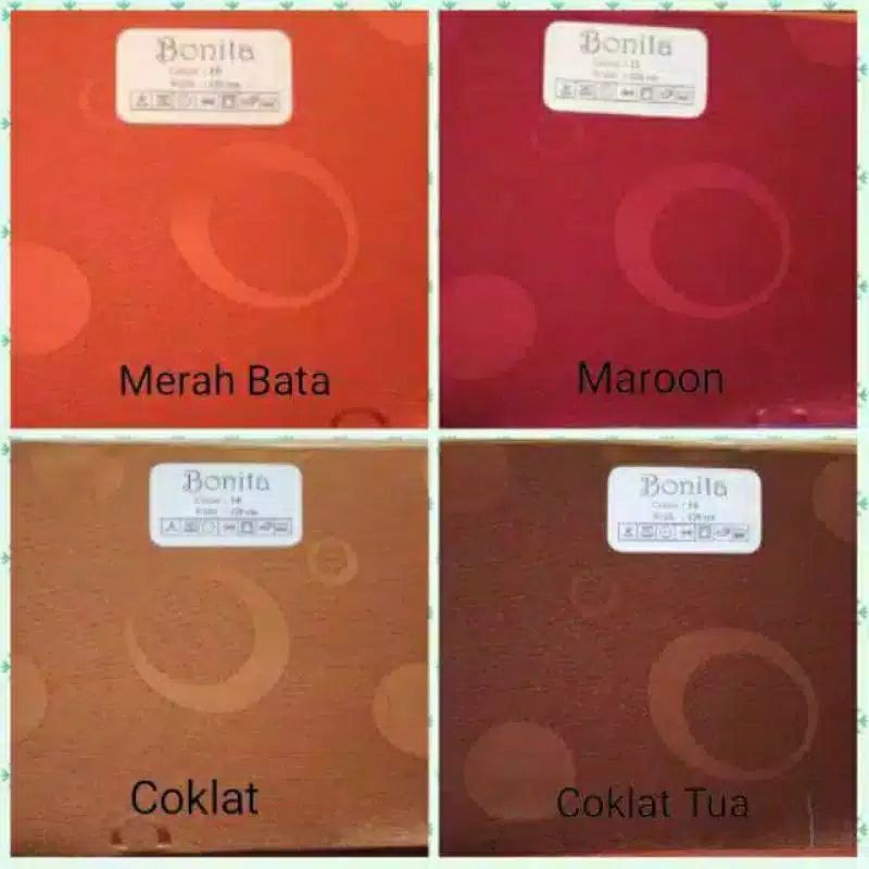 Gorden Plisket Polkadot Gorden Cantolan Kawat S