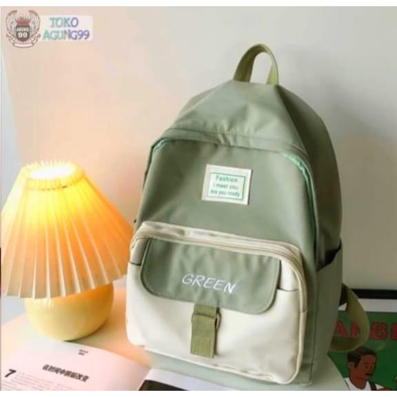 TOKOAGUNG99.TAS,RANSEL.SEKOLAH.ANAK.EDISI.TERBARU.GREEN.PREMIUM,BISA,BUAT,NGAJI,UNTK,SD,SMP,SMA