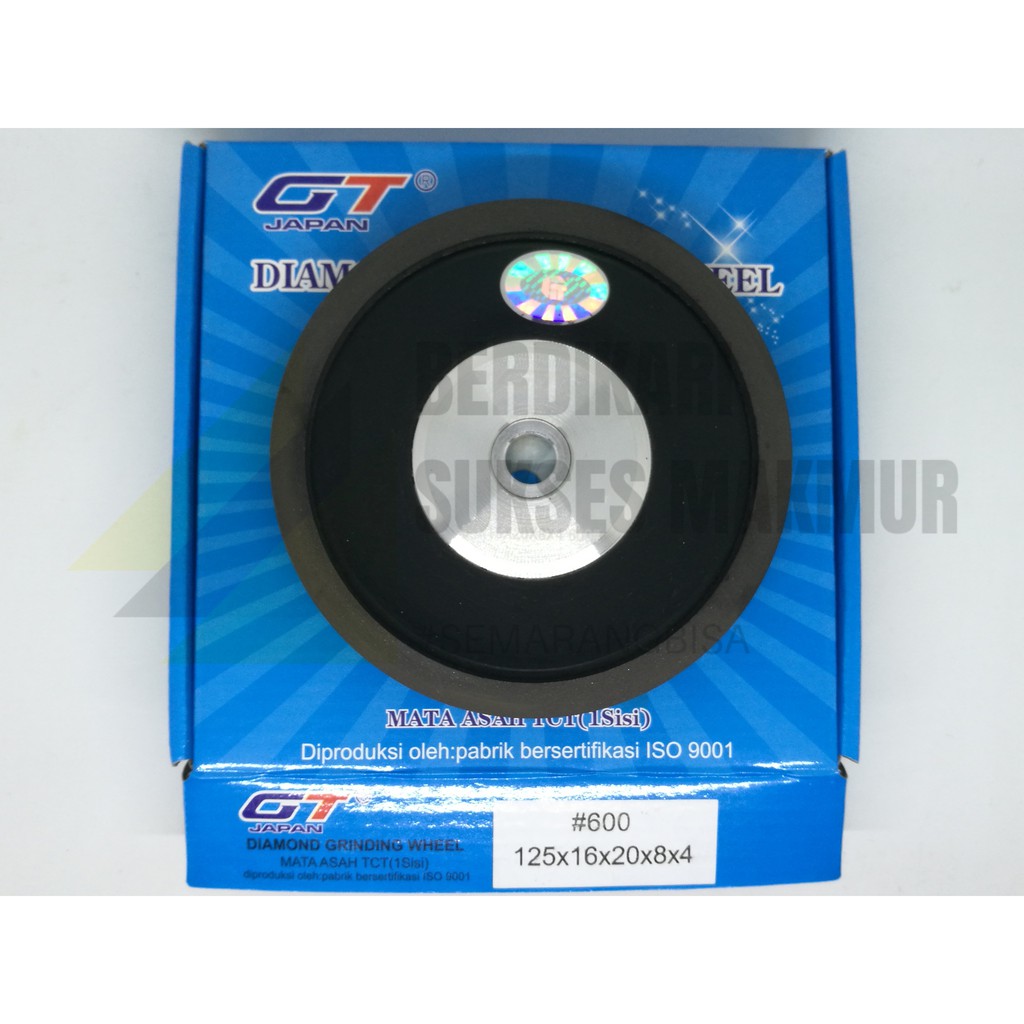 DIAMOND ASAH TCT 6" x #600 1 SISI GT/ DIAMOND GRINDING WHEEL 6INCH GRID 600 1 SISI TCT
