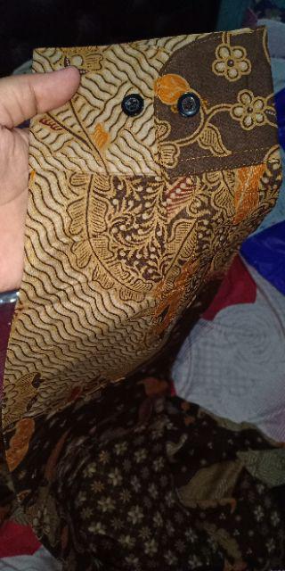 Batik Solo Sragen Hem Cowok Lengan Panjang