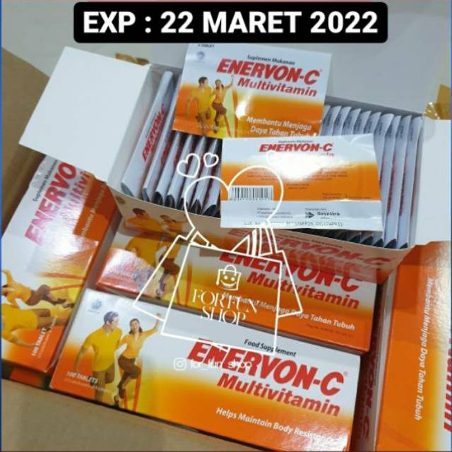 Enervon C STRIP isi 4 tablet