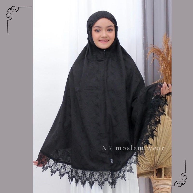 KERUDUNG BERGO PUTIH / PERLENGKAPAN HAJI UMROH WANITA