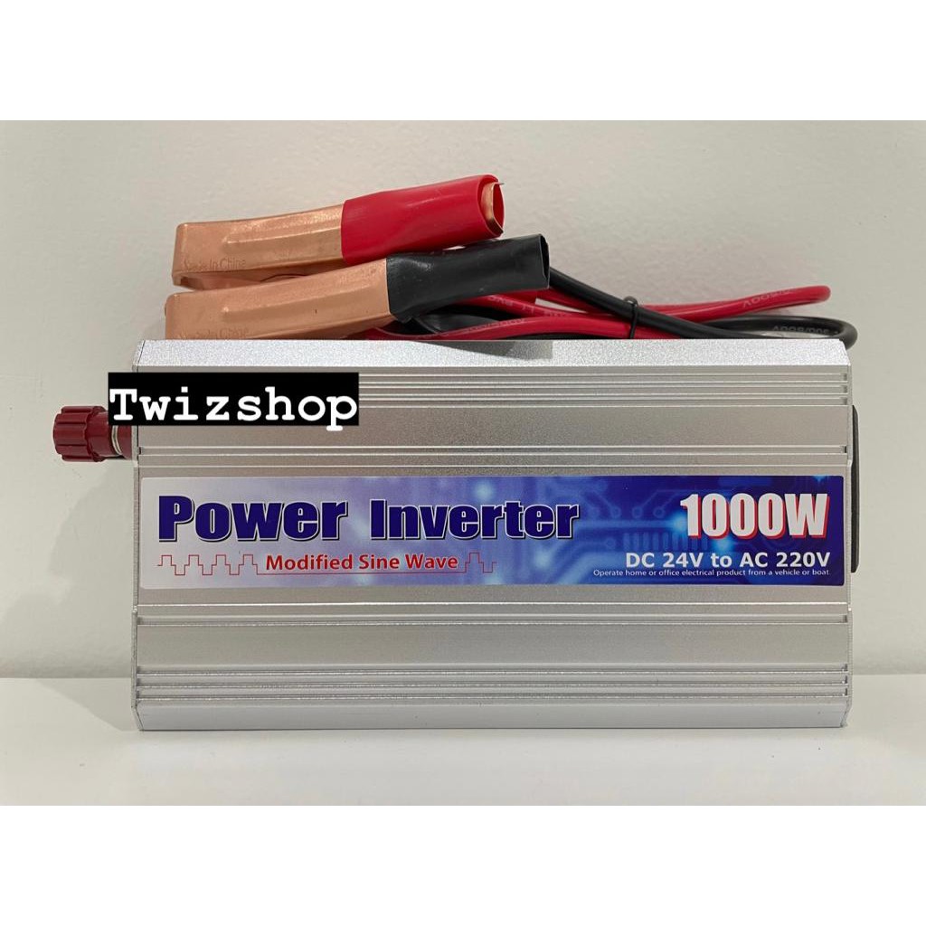 Power Inverter 1000 Watt 24 Volt / Inverter 1000 W DC 24V to AC 220V