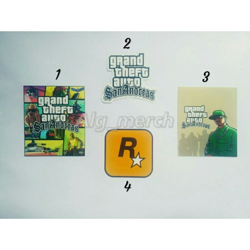 Jual Stiker GTA sanandreas | Shopee Indonesia