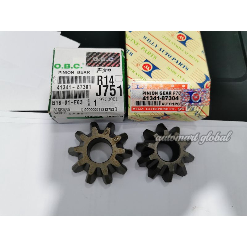 pinion gear gigi bintang gardan taft badak f50 41341-87301