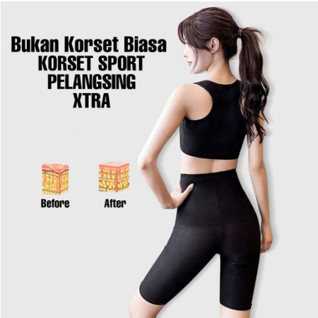 Ready Stock CELANA SAUNA OLAHRAGA | Legging IMPORT | Celana Pembakar Lemak