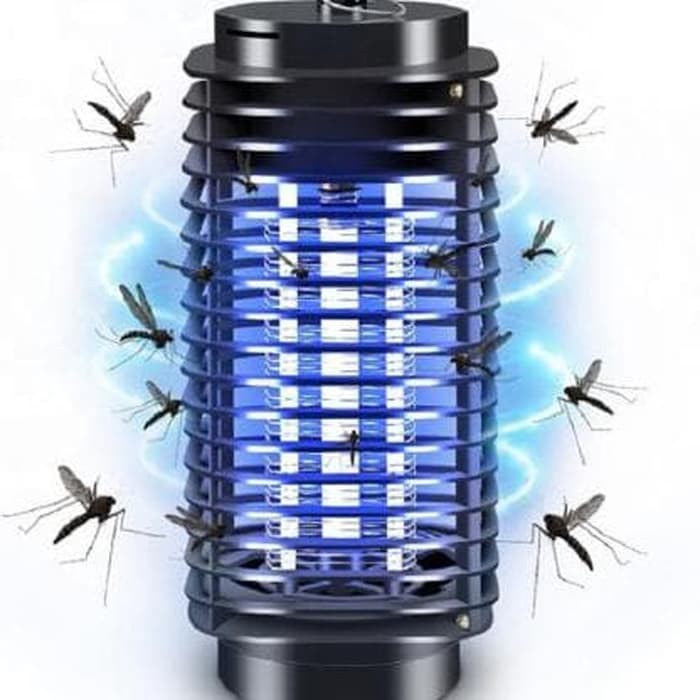 Lampu Nyamuk Led Perangkap Nyamuk Ruangan Lampu LED Blue Light Mosquito Killer Lamp