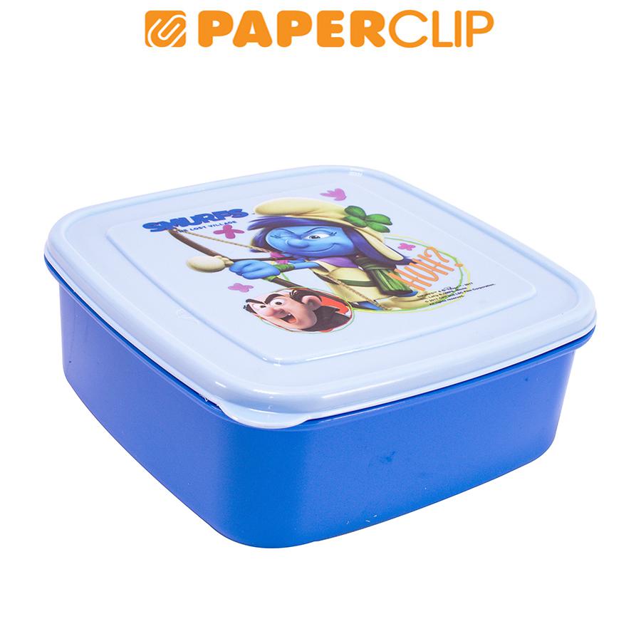 KOTAK MAKAN / LUNCH BOX SMURF TECHNOPLAST 790 ML SW302.SMMV/48