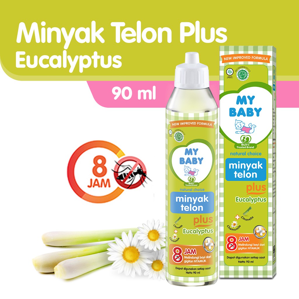 minyak telon my baby 8 jam netto 150ml / 90ml / 60ml