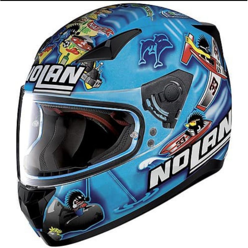 Helm Nolan N605 Melandri Italy Blue Marco N60.5