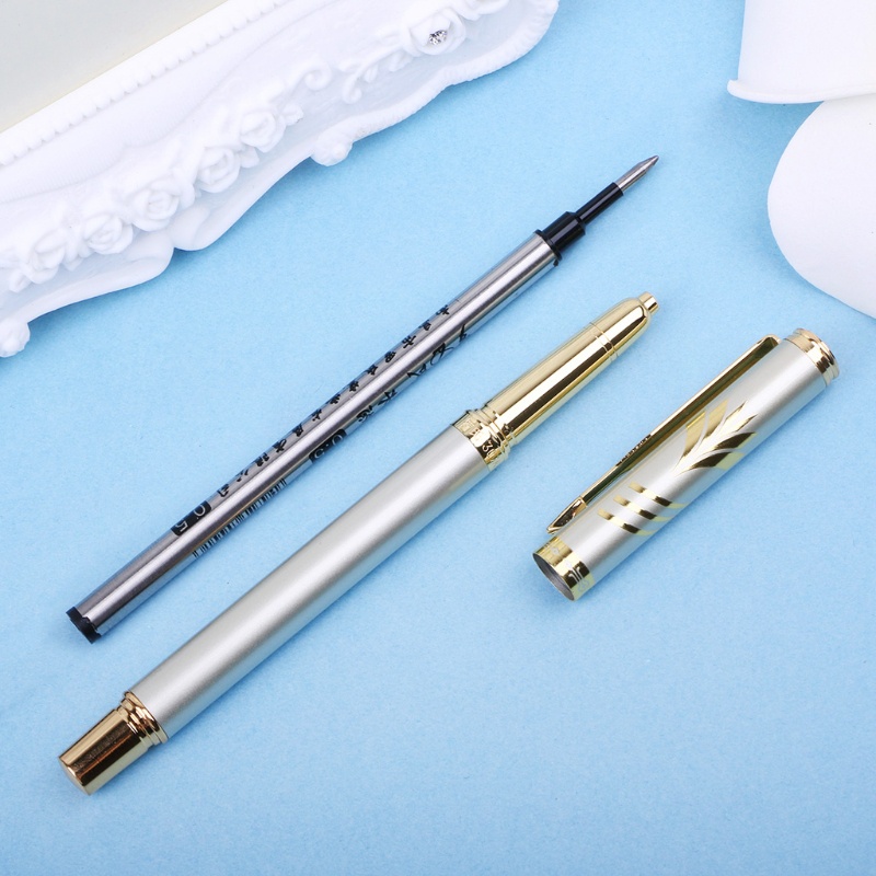 Mary 0.5mm Metal Roller Pen Pulpen Ballpoint Mewah Pasokan Kantor Bisnis Tulis