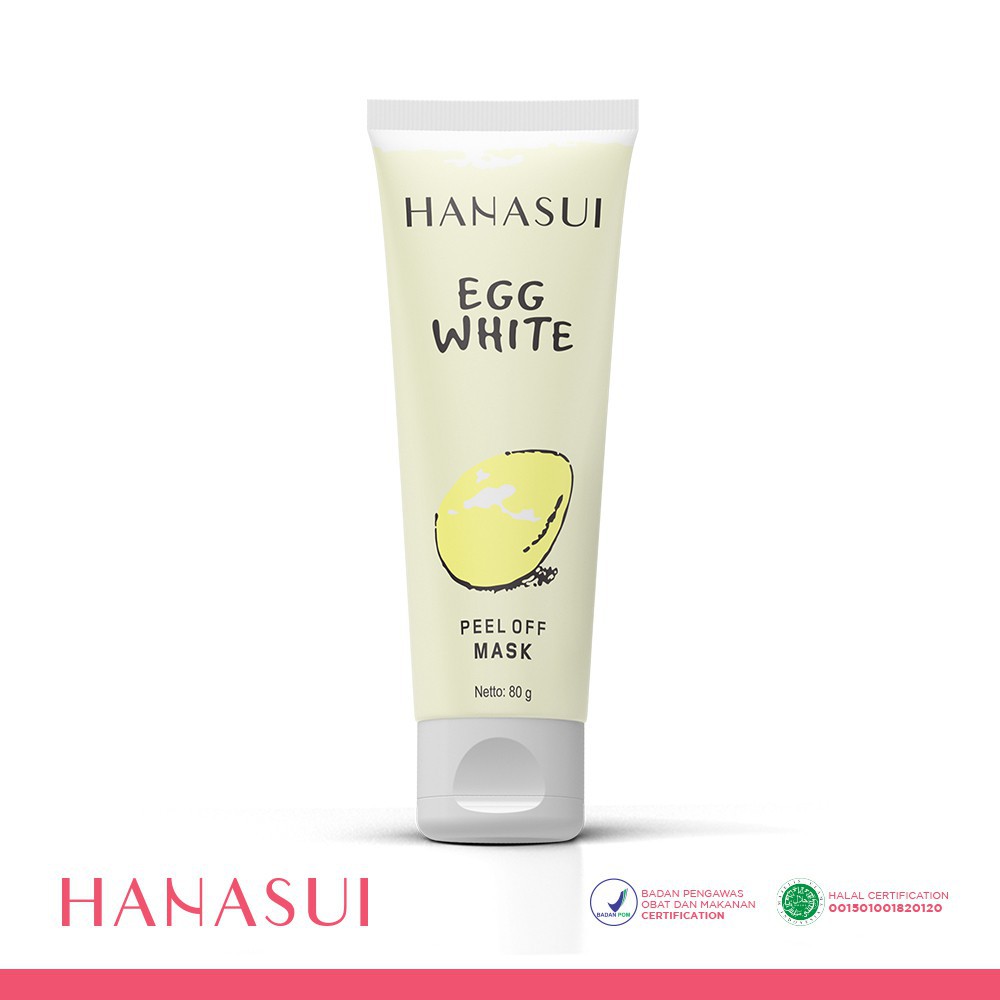 HANASUI / SYB MASKER TELUR ORIGINAL/ VIP EGG WHITE MASK SYB - BPOM HANASUI/ COCOTTEE EGG MASK