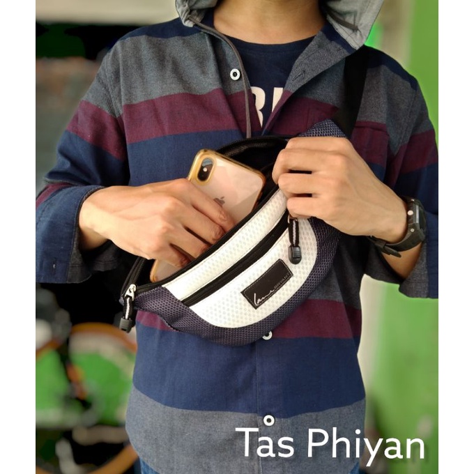 waistbag pria wanita.tas selempang slimbag
