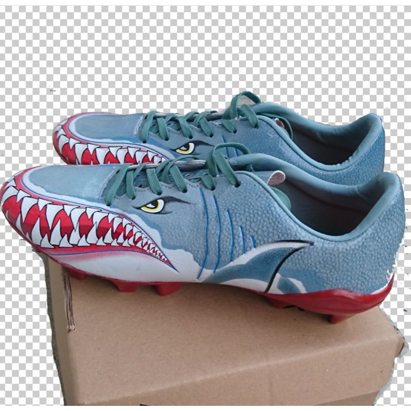 sepatu BOLA ORTUSIGHT motif HIU