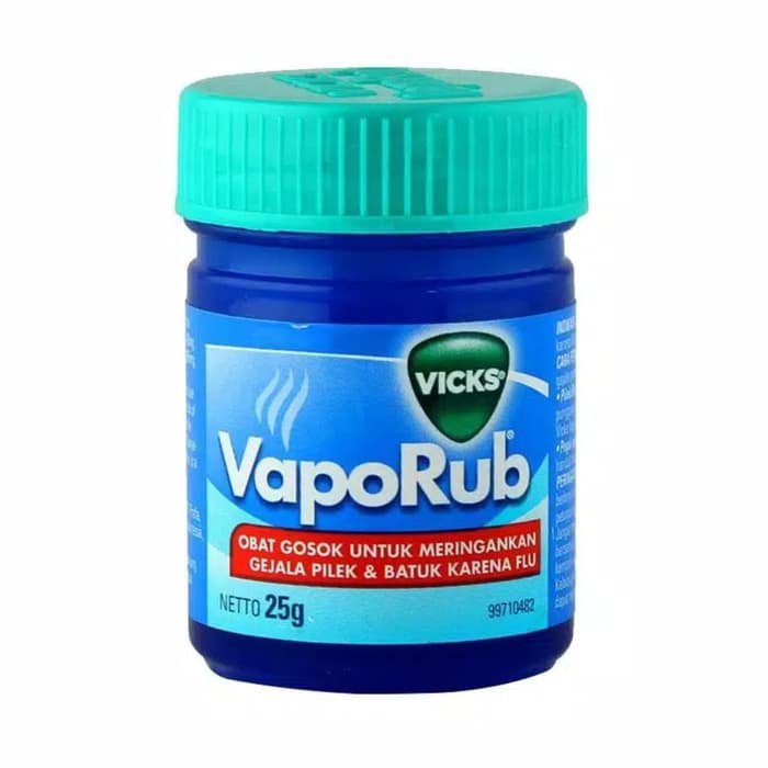 VICKS VAPORUB 25 Gr Meringankan Gejala Pilek Dan Batuk Karena Flu