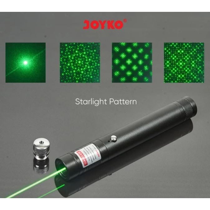 Penunjuk Laser Hijau Senter | Green Laser Pointer Joyko LPR-104