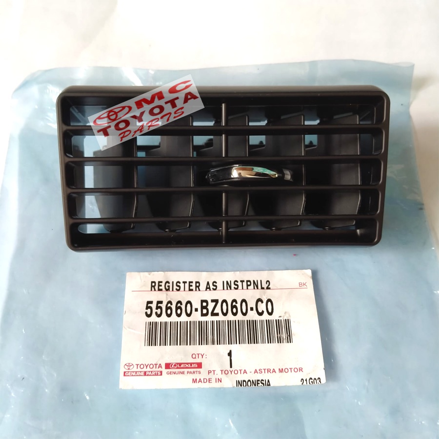 Grille Grill Gril Kisi-Kisi AC Depan Tengah Agya Ayla 55660-BZ060-C0