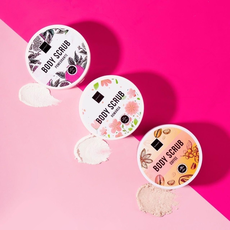 SCARLETT Whitening Body Scrub / SCRUB SCARLETT