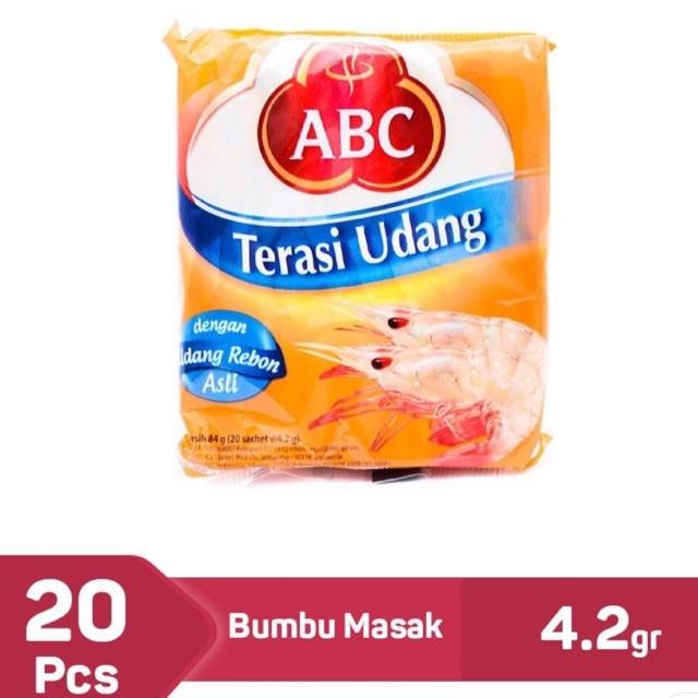 

Terasi Udang ABC 20pcs