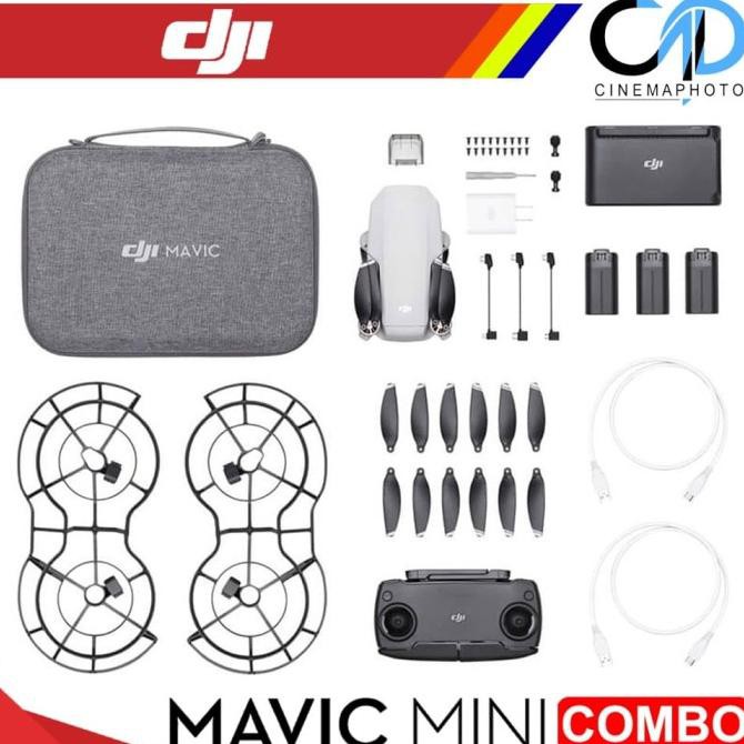 Drone Kamera Gps Dji Mavic Mini Fly More Combo Garansi 1Th