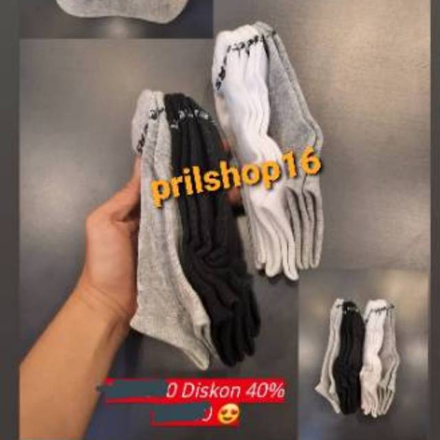 kaos kaki skechers isi 6pcs