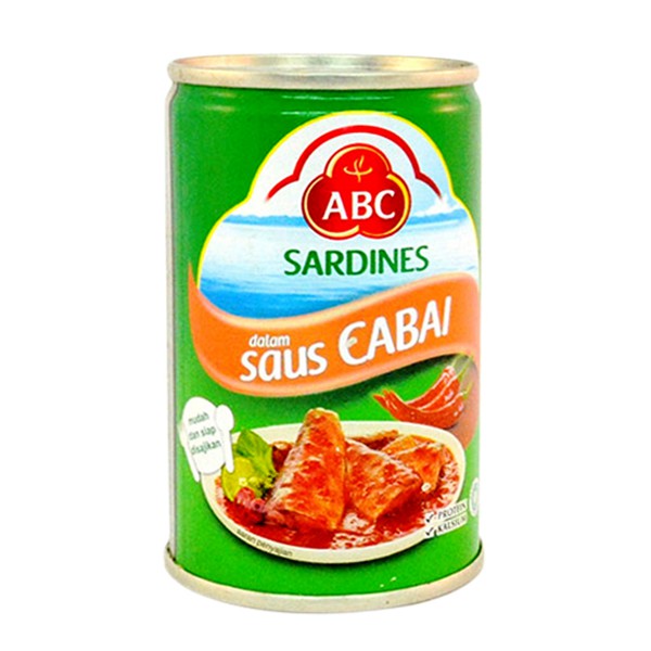 

ABC Sardines Chili Sauce 155 Gr