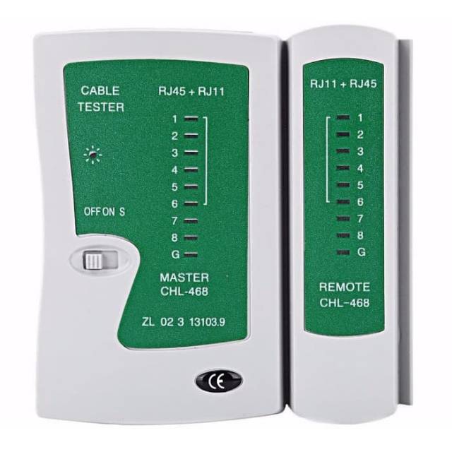 LAN Tester - Alat Untuk Test Kabel Jaringan Komputer dan Telepon (RJ45 dan RJ11)